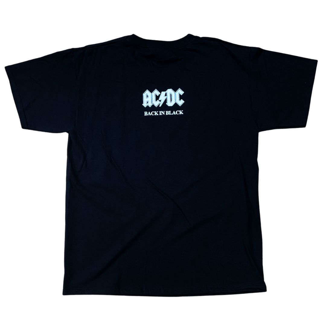 AC/DC - Back In Black Logo T-Shirt AC/DC - Back In Black Logo T-Shirt – תמונה 2