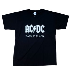 AC/DC - Back In Black Logo T-Shirt