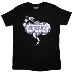 Beetlejuice - Snake Badge T-Shirt