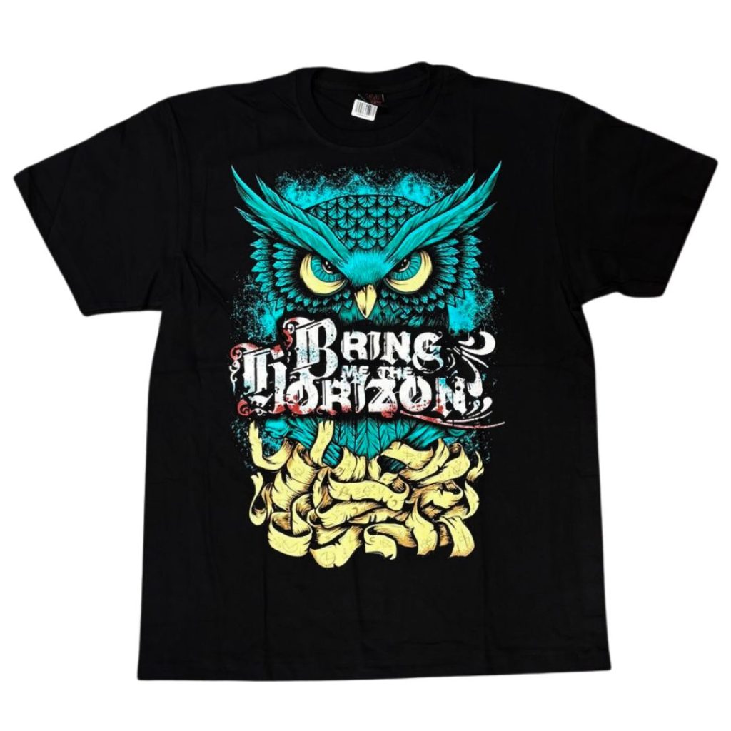 Bring Me The Horizon - Green Owl T-Shirt Bring Me The Horizon - Green Owl T-Shirt