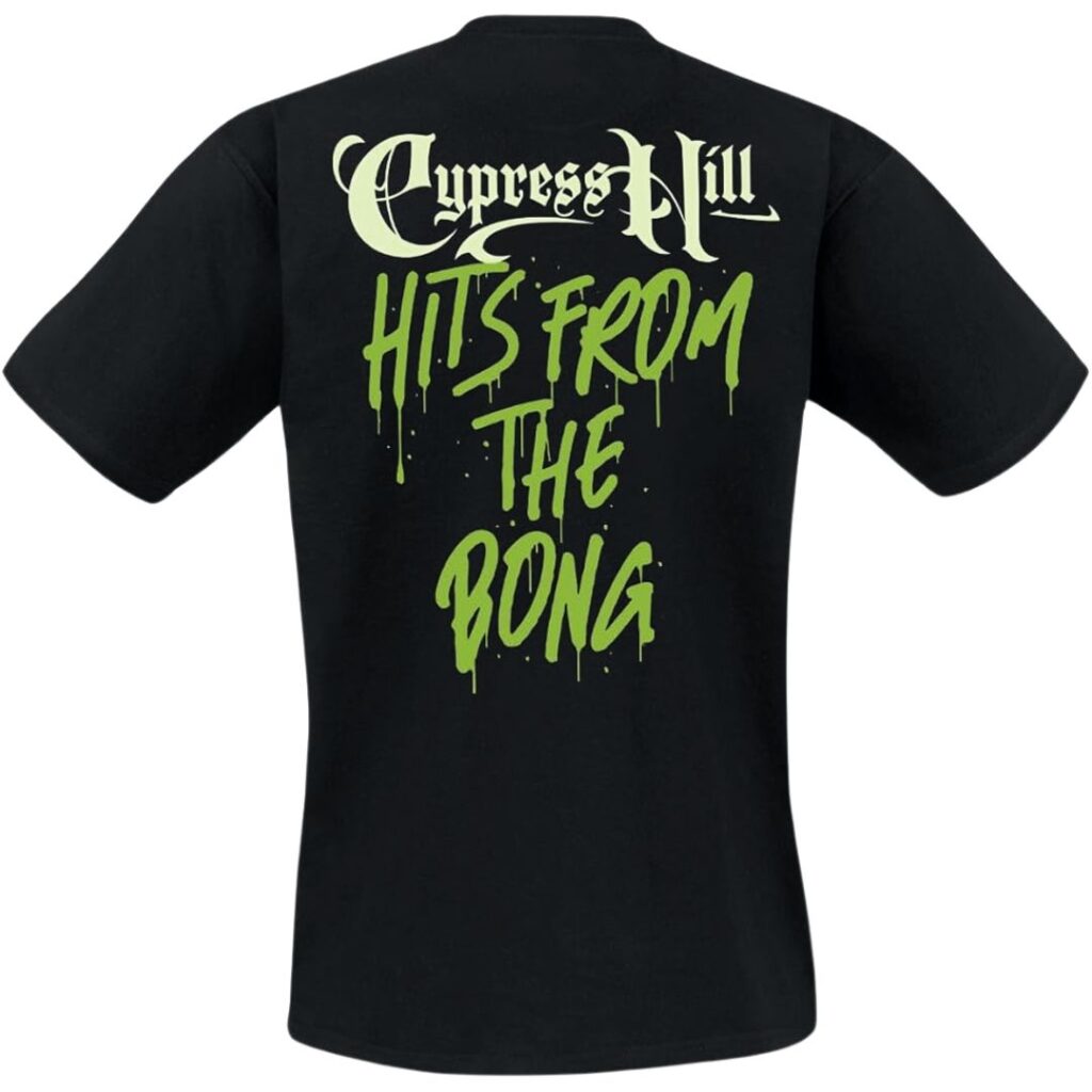 Cypress Hill - Skull Bong T-Shirt Cypress Hill - Skull Bong T-Shirt – תמונה 2