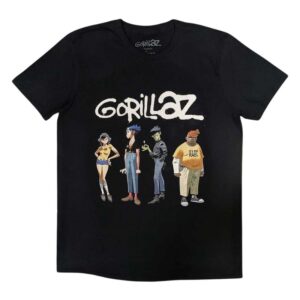 Gorillaz - Spray Logo Group T-Shirt