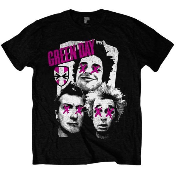 Green Day - Patchwork T-Shirt Green Day - Patchwork T-Shirt – תמונה 2