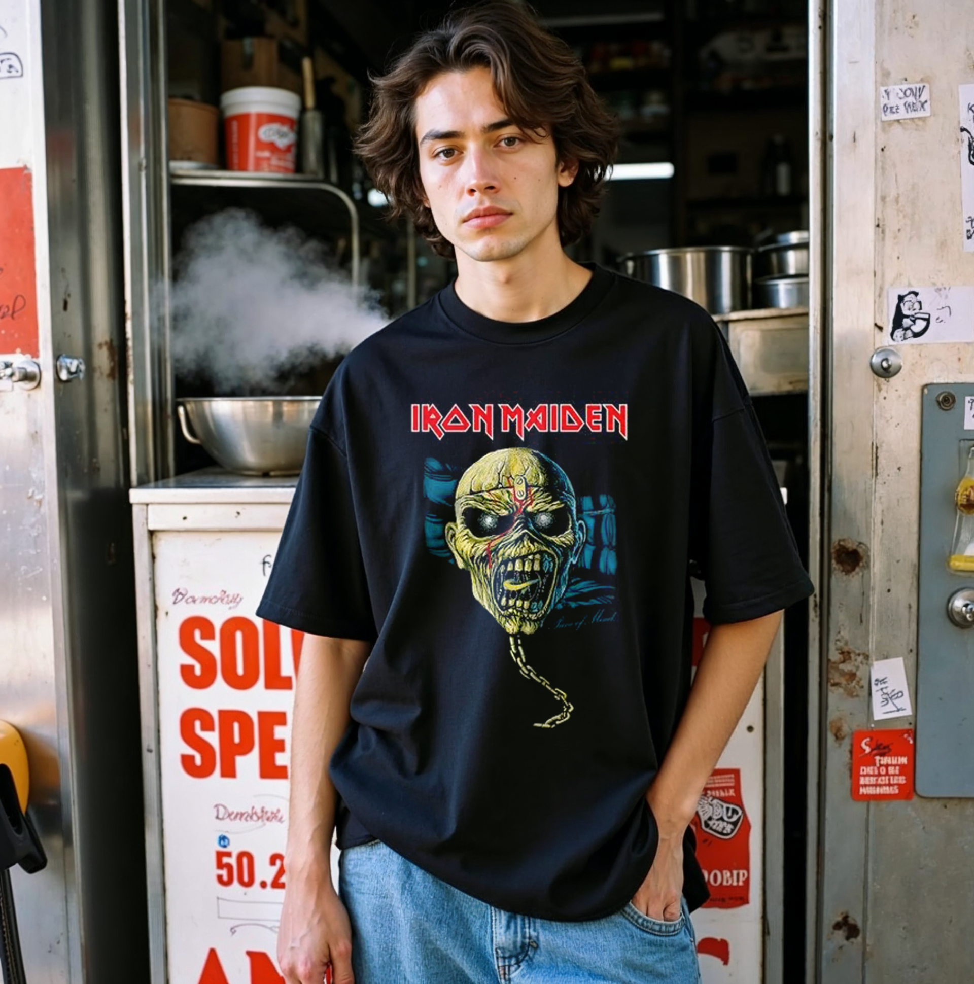 Iron Maiden - Piece Of Mind T-Shirt Iron Maiden - Piece Of Mind T-Shirt