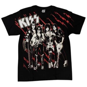 Kiss - Over Band T-Shirt