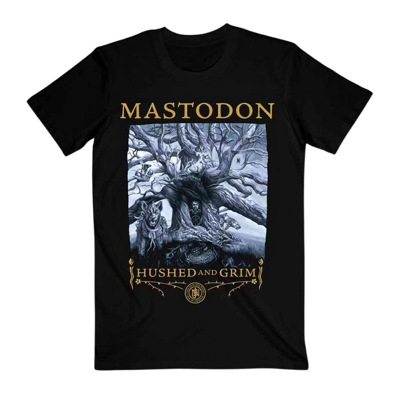 Mastodon - Hushed & Grim Cover T-Shirt Mastodon - Hushed & Grim Cover T-Shirt
