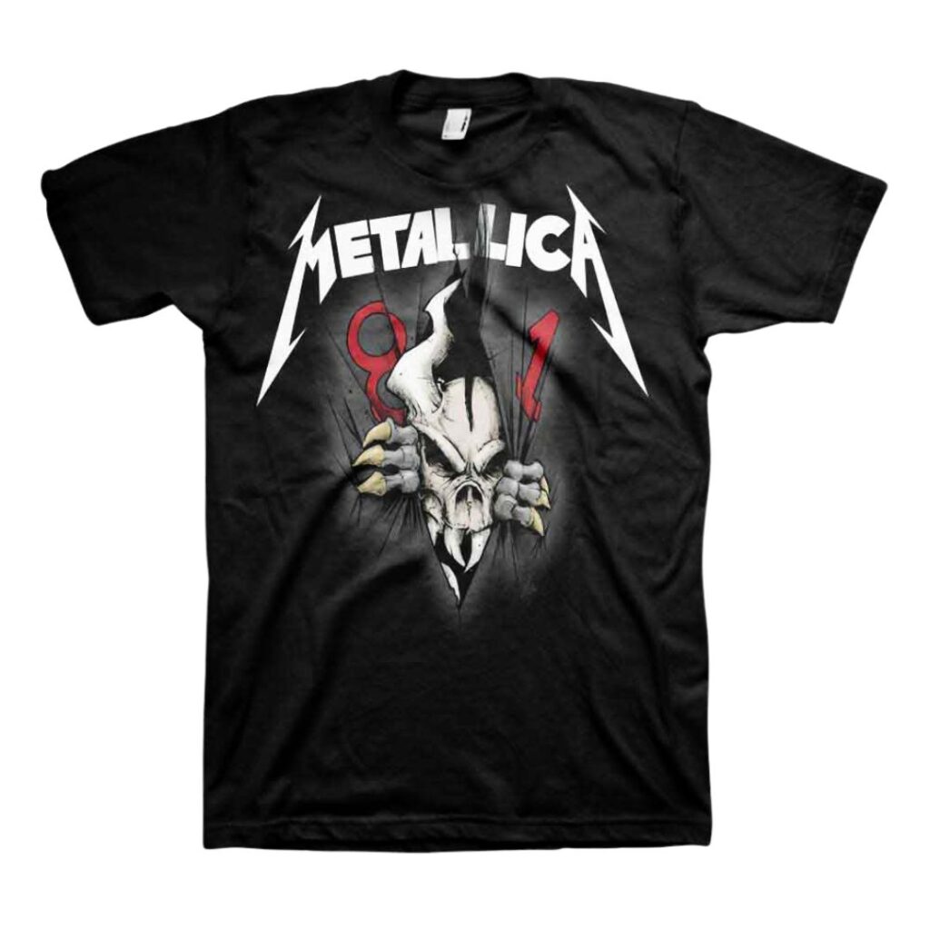 Metallica - 40th Anniversary Ripper T-Shirt Metallica - 40th Anniversary Ripper T-Shirt