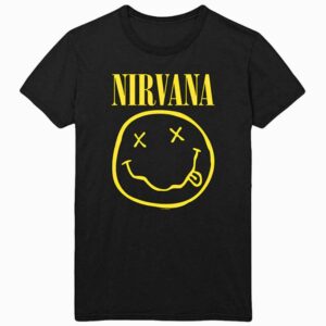 Nirvana - Happy Face Tracklist T-Shirt
