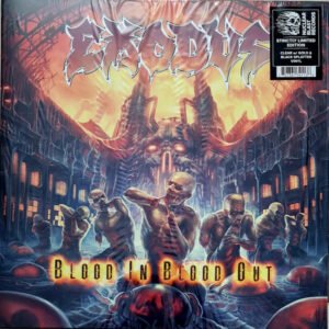 Exodus - Blood In Blood Out [Clear W/ Gold & Black Splatter Vinyl] [Ltd]