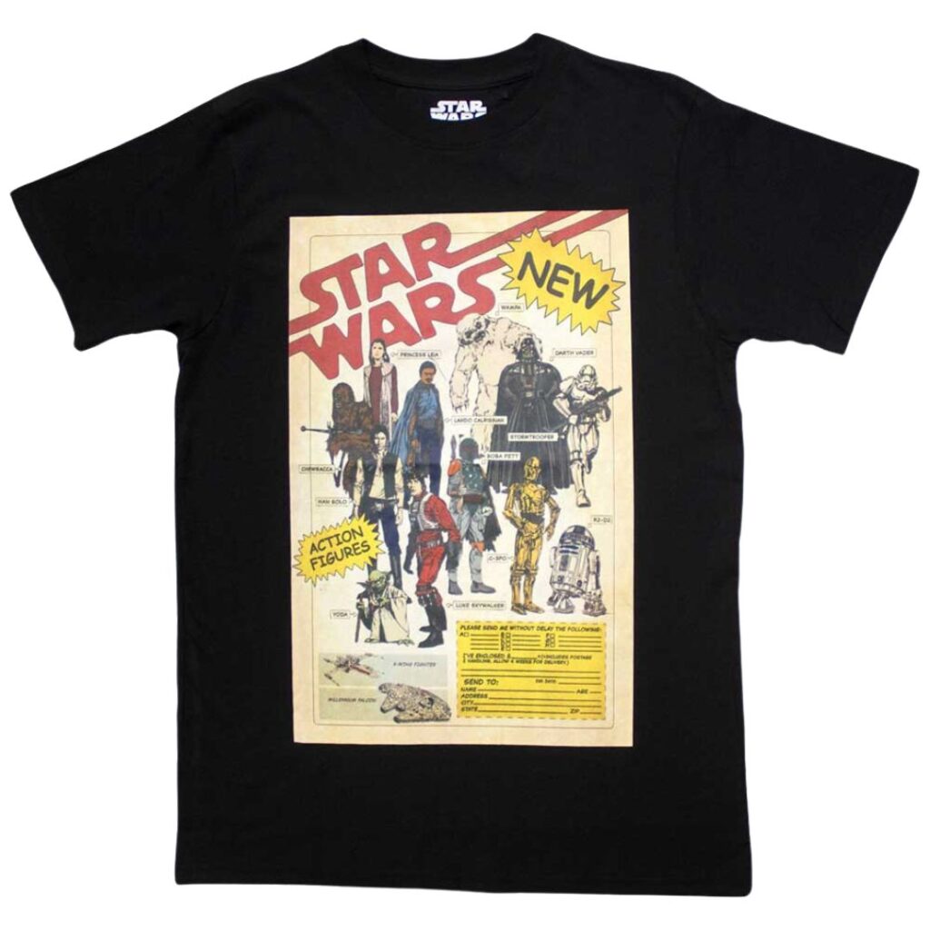 Star Wars - Action Figures T-Shirt Star Wars - Action Figures T-Shirt
