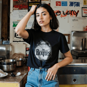 The Beatles - Original Drum Skin T-Shirt