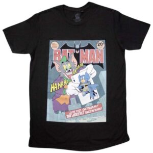 Tom & Jerry - Batman Comic T-Shirt