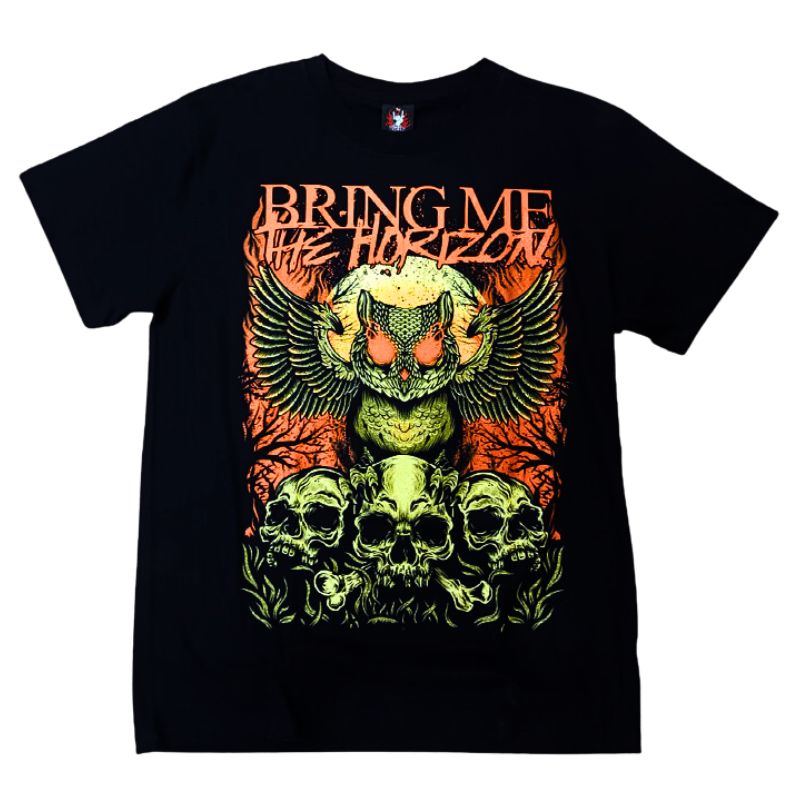 Bring Me The Horizon - Skulls Owl T-Shirt Bring Me The Horizon - Skulls Owl T-Shirt