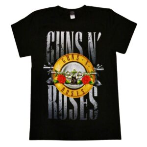Guns N' Roses - Circle Big Guns Logo T-Shirt