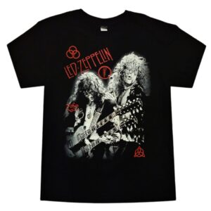Led Zeppelin - Double Guitar T-Shirt