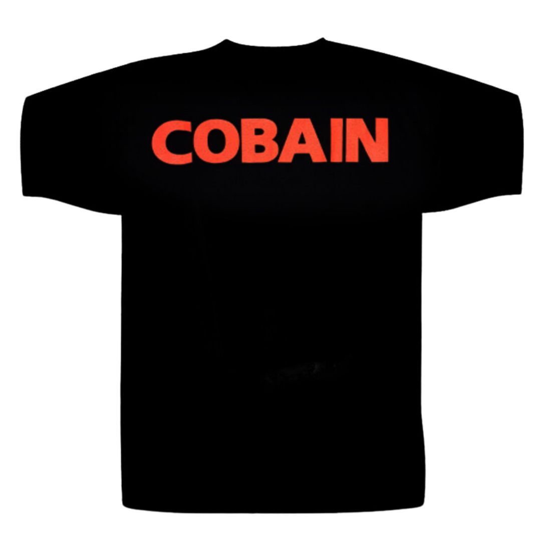 Nirvana - Cobain Glasses T-Shirt Nirvana - Cobain Glasses T-Shirt – תמונה 2