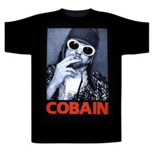 Nirvana - Cobain Glasses T-Shirt