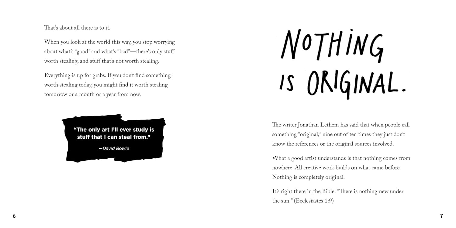 Steal Like an Artist: 10 Things Nobody Told You About Being Creative Steal Like an Artist: 10 Things Nobody Told You About Being Creative – תמונה 2