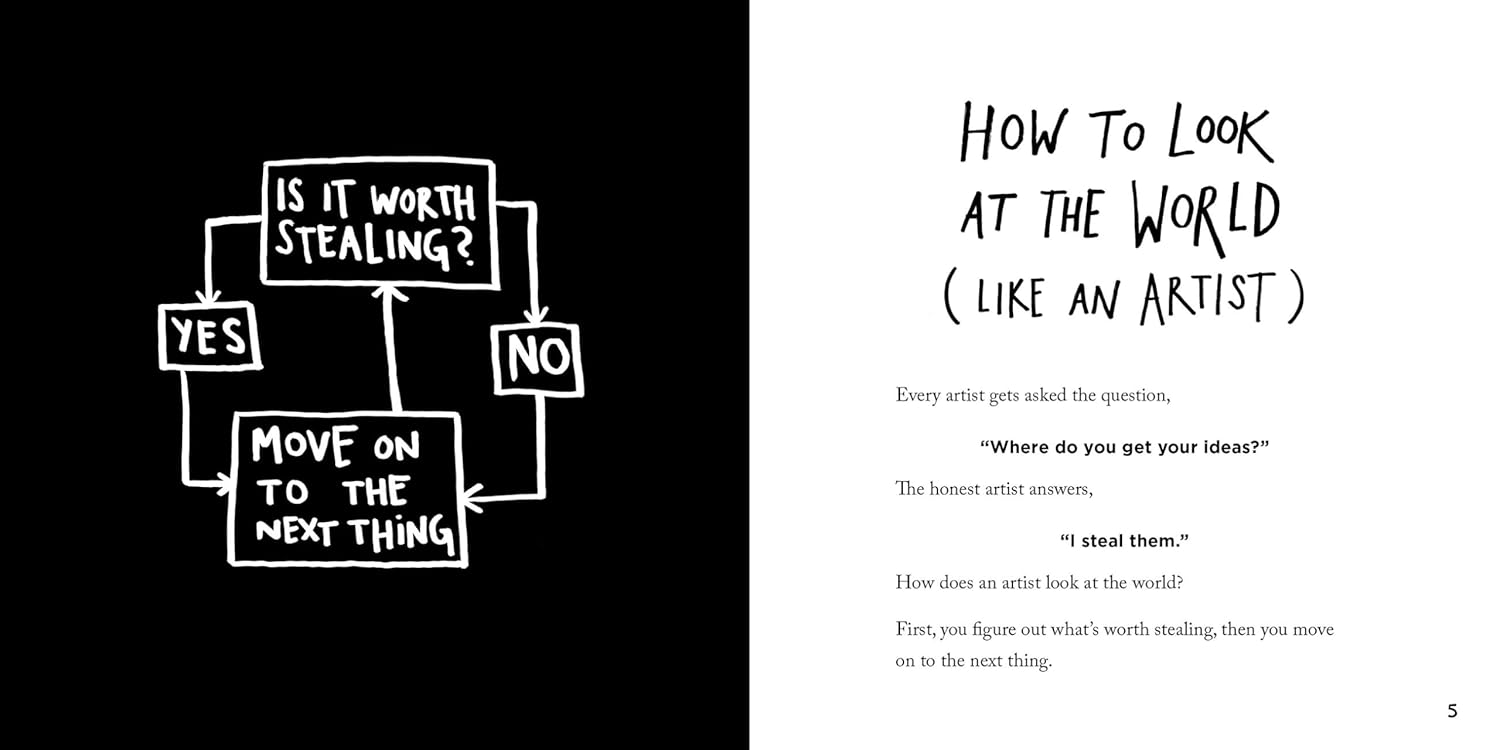 Steal Like an Artist: 10 Things Nobody Told You About Being Creative Steal Like an Artist: 10 Things Nobody Told You About Being Creative – תמונה 3
