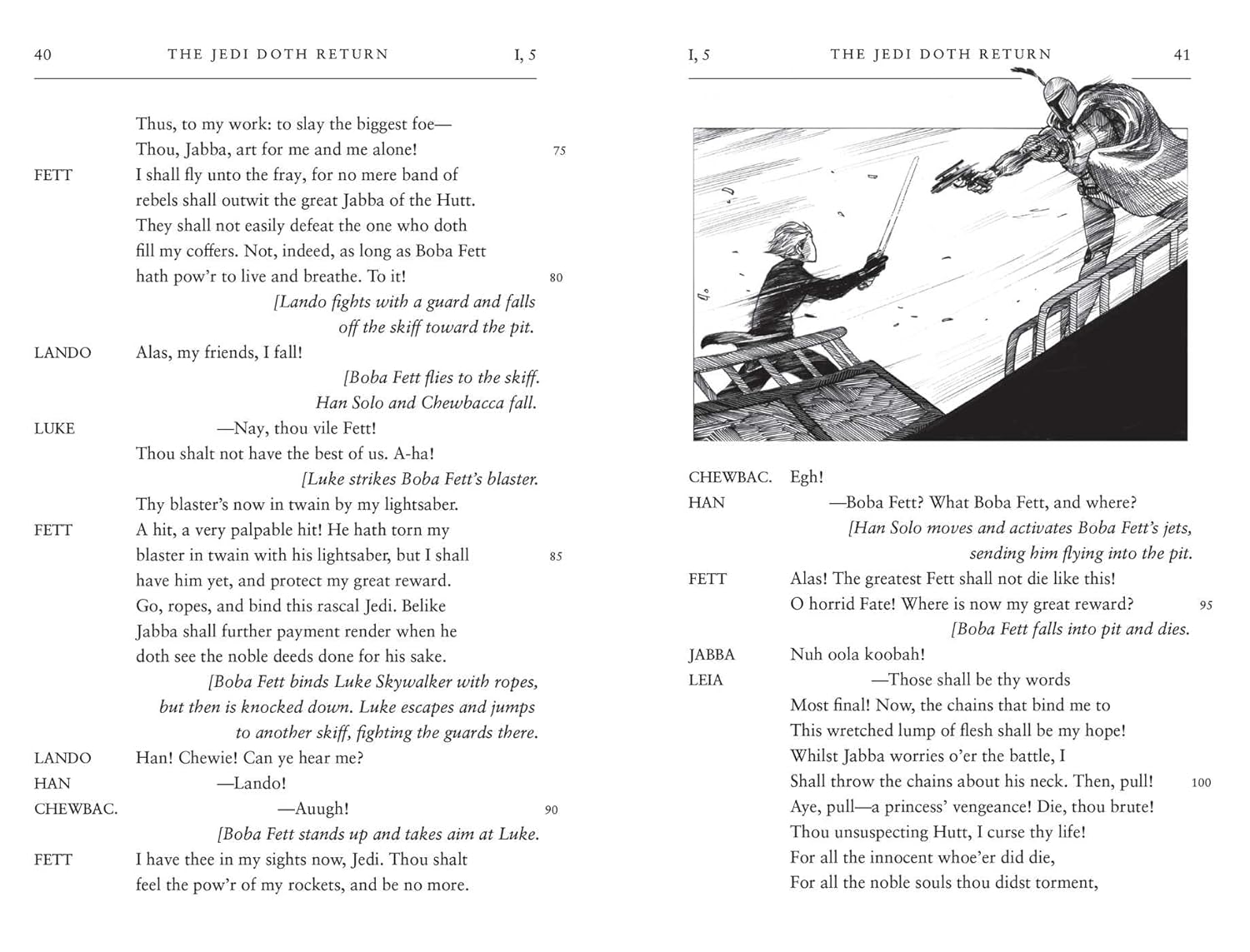 William Shakespeare's The Jedi Doth Return: Star Wars Part the Sixth (Shakespeare Star Wars, 6) William Shakespeare's The Jedi Doth Return: Star Wars Part the Sixth (Shakespeare Star Wars, 6) – תמונה 3
