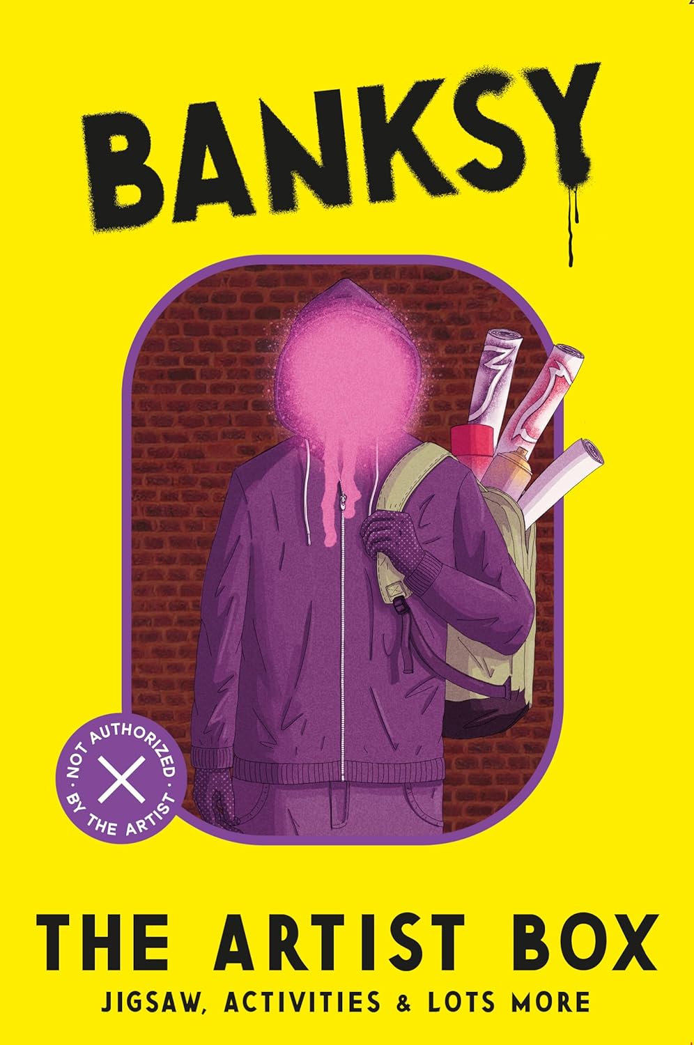 The Artist Box: Banksy: Jigsaw, Activities & Much More The Artist Box: Banksy: Jigsaw, Activities & Much More