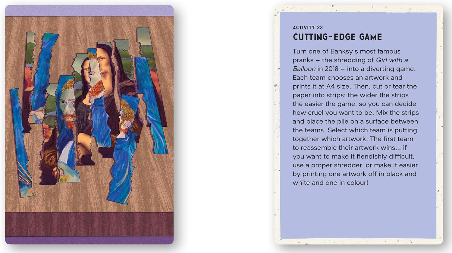 The Artist Box: Banksy: Jigsaw, Activities & Much More The Artist Box: Banksy: Jigsaw, Activities & Much More – תמונה 2