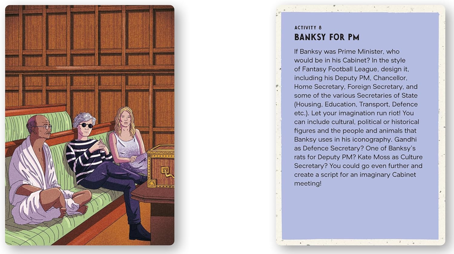 The Artist Box: Banksy: Jigsaw, Activities & Much More The Artist Box: Banksy: Jigsaw, Activities & Much More – תמונה 5