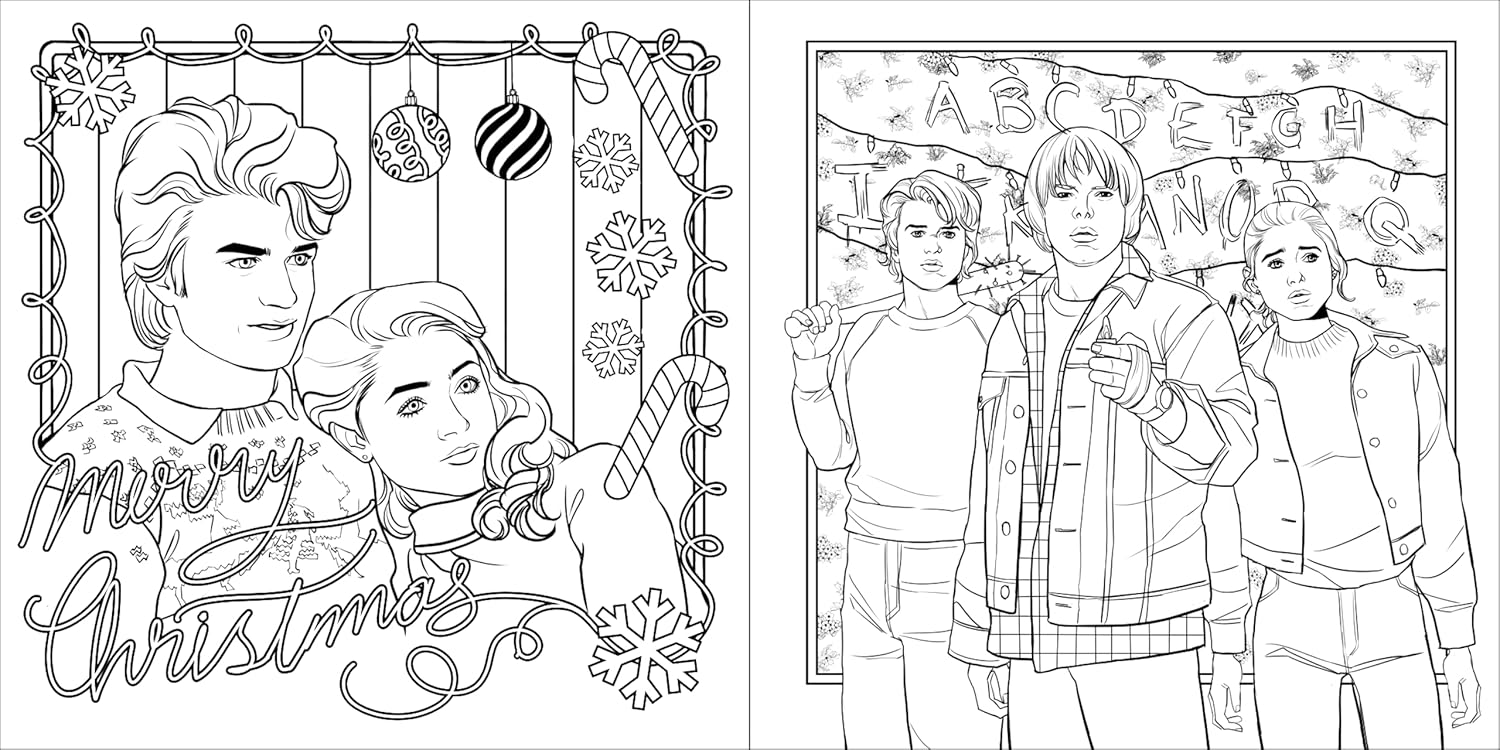 Stranger Things: The Complete Coloring Book Stranger Things: The Complete Coloring Book – תמונה 3