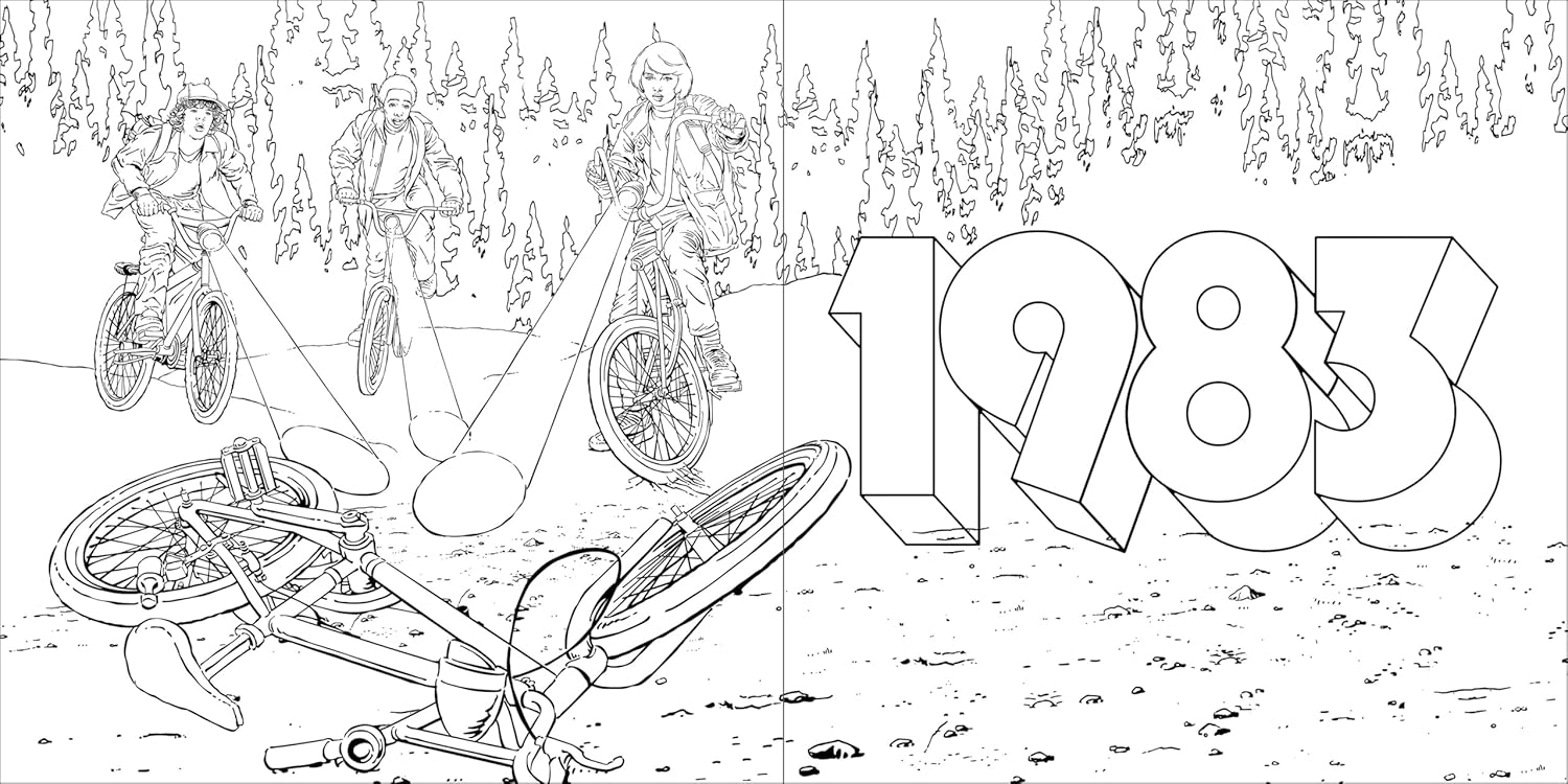 Stranger Things: The Complete Coloring Book Stranger Things: The Complete Coloring Book – תמונה 2