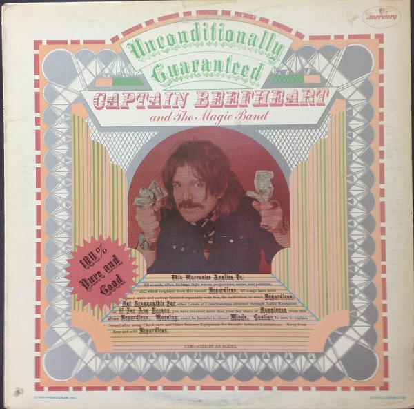 Captain Beefheart And The Magic Band – Unconditionally Guaranteed Captain Beefheart And The Magic Band – Unconditionally Guaranteed