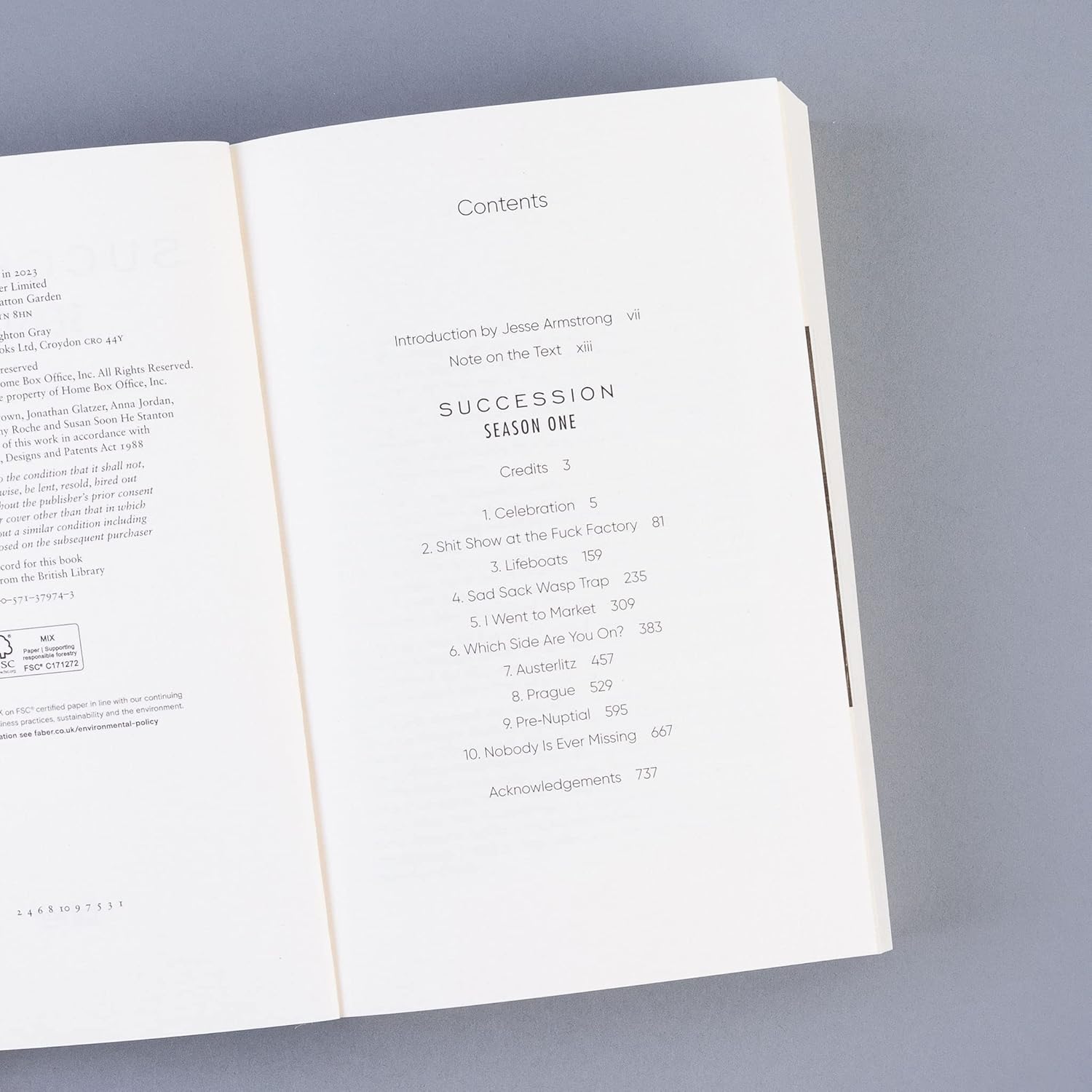 Succession – Season One: The Complete Scripts Succession – Season One: The Complete Scripts – תמונה 4