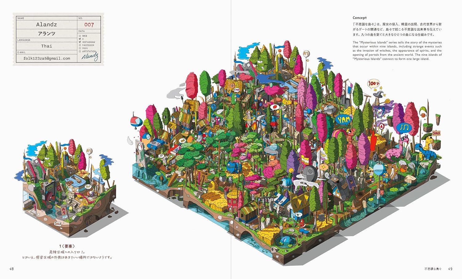 Miniature Worlds: Files of Illustrators Who Draw Small Fantasy Worlds Miniature Worlds: Files of Illustrators Who Draw Small Fantasy Worlds – תמונה 5
