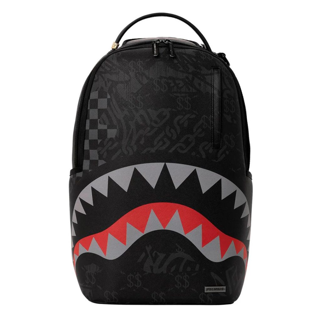 Sprayground - 4AM Red Shark Backpack Sprayground - 4AM Red Shark Backpack