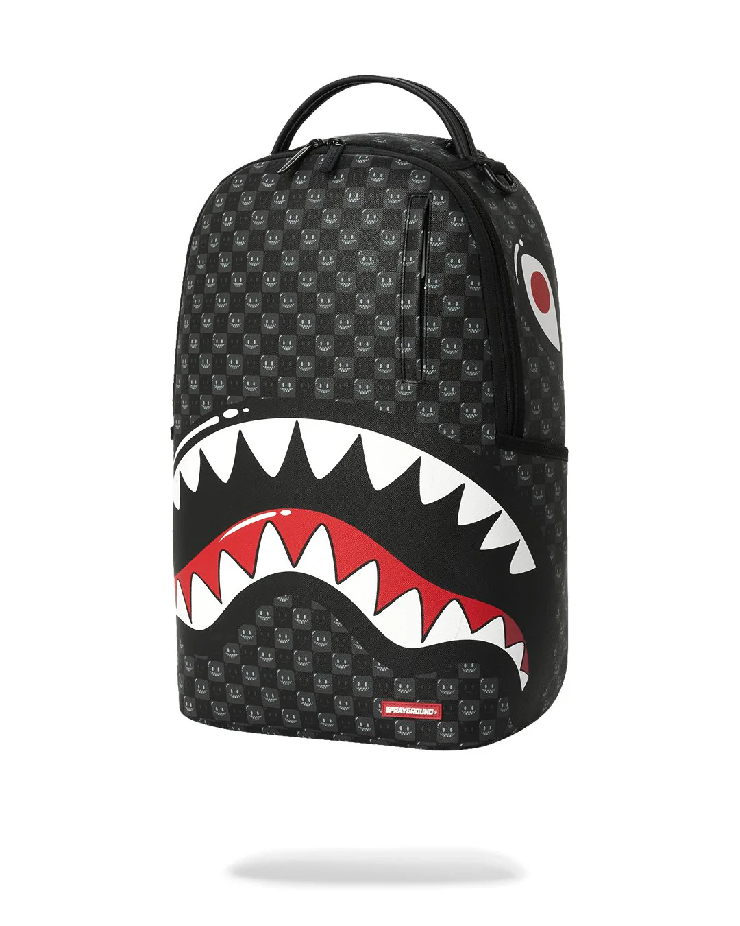 Sprayground - Sharks In Paris WTF Bubbly Black Check Backpack Sprayground - Sharks In Paris WTF Bubbly Black Check Backpack – תמונה 3