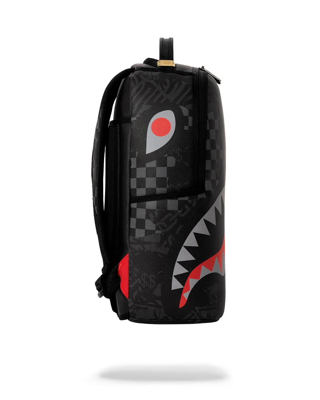 Sprayground - 4AM Red Shark Backpack Sprayground - 4AM Red Shark Backpack – תמונה 4