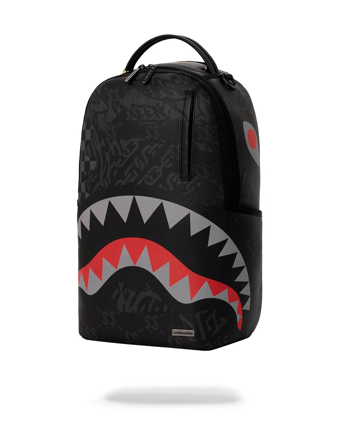 Sprayground - 4AM Red Shark Backpack Sprayground - 4AM Red Shark Backpack – תמונה 3