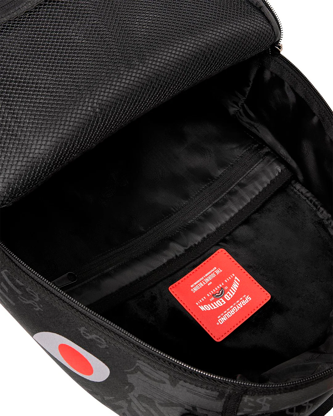 Sprayground - 4AM Red Shark Backpack Sprayground - 4AM Red Shark Backpack – תמונה 7
