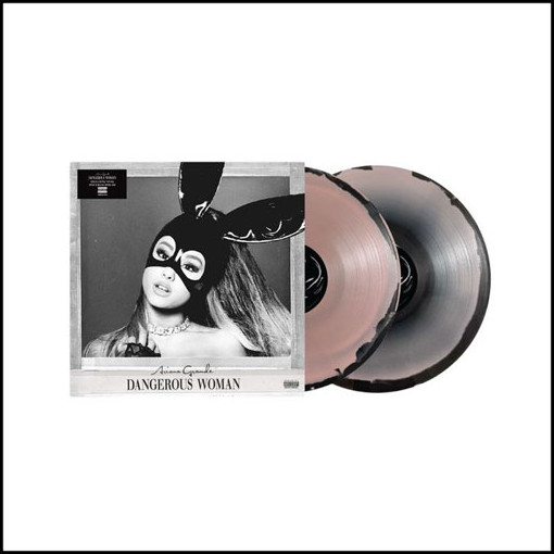 [Ariana Grande - Dangerous Woman [2LP | Pink & Black Swirl [Ariana Grande - Dangerous Woman [2LP | Pink & Black Swirl