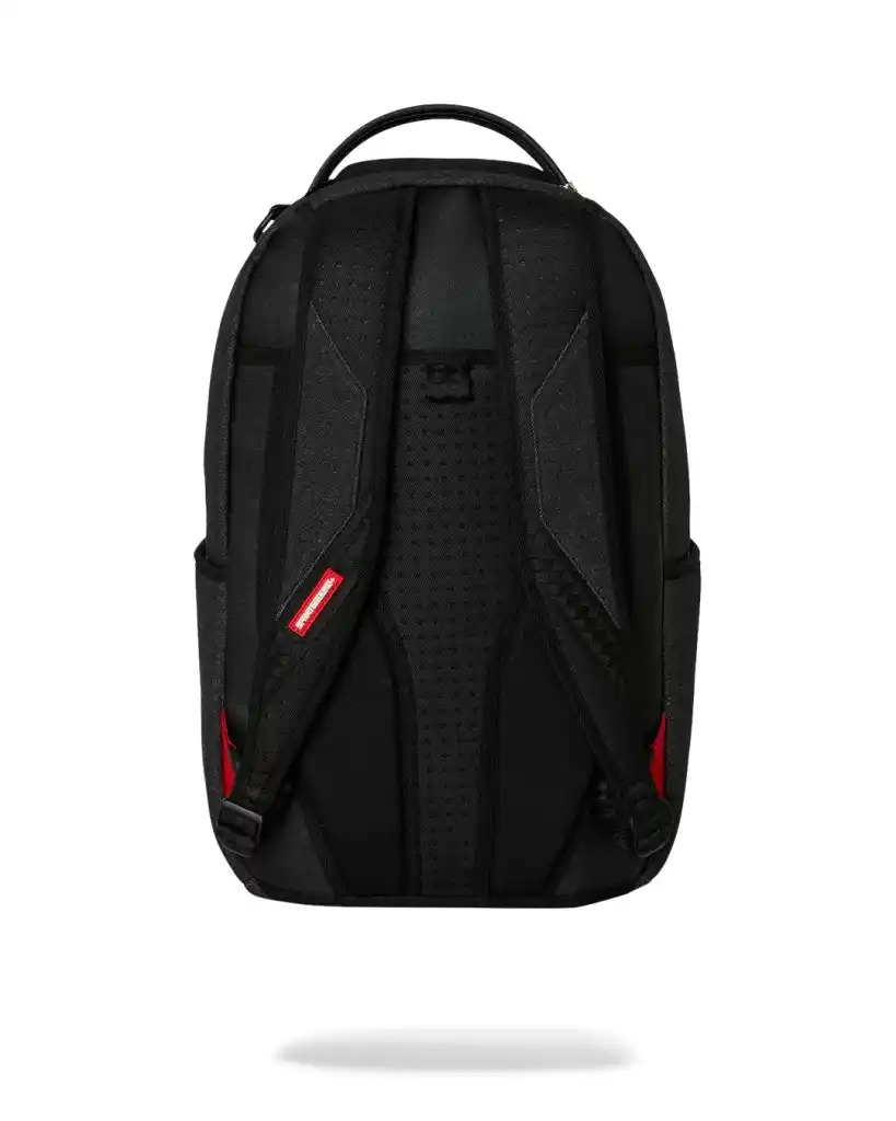 Sprayground - Black Denim Tear Shark Backpack Sprayground - Black Denim Tear Shark Backpack – תמונה 2