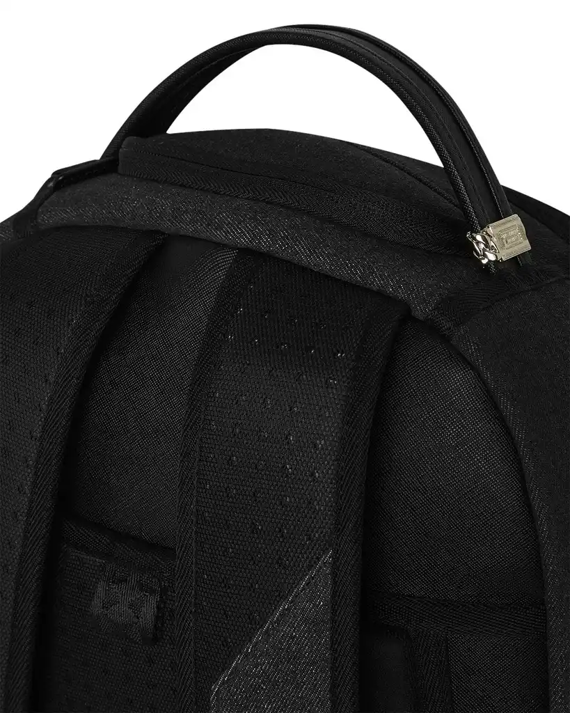 Sprayground - Black Denim Tear Shark Backpack Sprayground - Black Denim Tear Shark Backpack – תמונה 6
