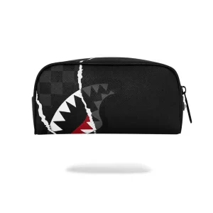 Sprayground - Center RIP Revealing Gray Check Pouch