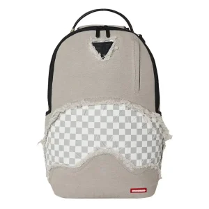 Sprayground - Cream Denim Tear Shark Backpack