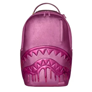 Sprayground - Metallic Pink Metallic Drip Backpack