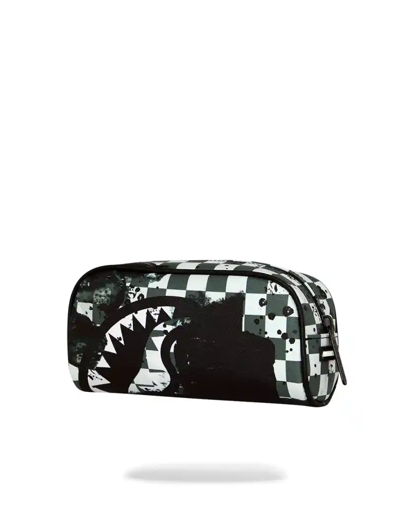 Sprayground - Painted Over Check Pouch Sprayground - Painted Over Check Pouch – תמונה 2